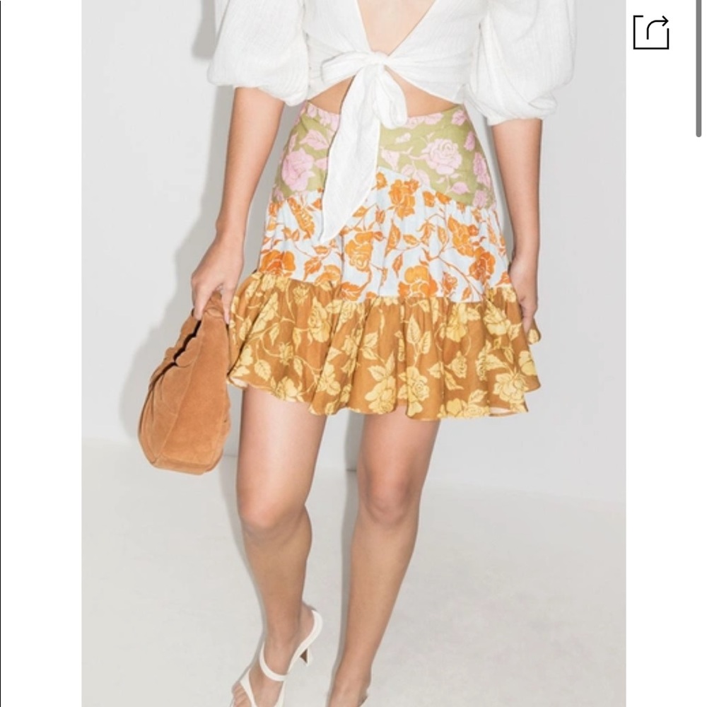 Zimmermann the Lovestruck Flip skirt